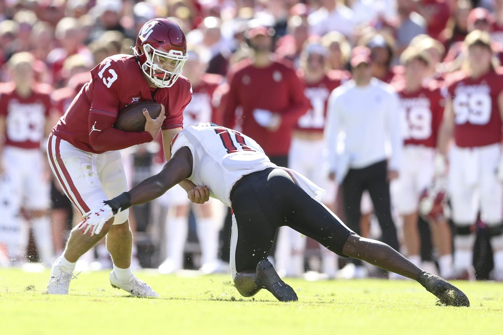 Oklahoma vs Texas Tech